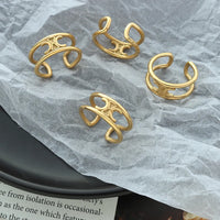 Double layered ring close-up - view 4